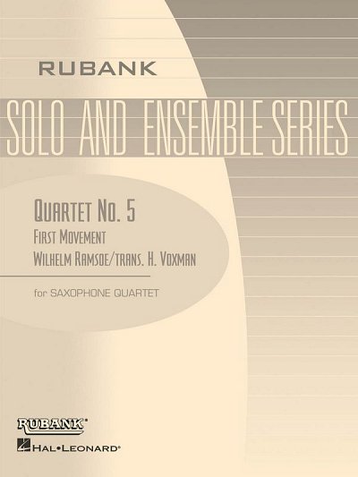 Quartet No. 5 (First Movement), Sax (Pa+St)