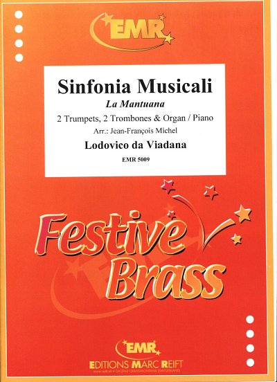 L.G. da Viadana: Sinfonie Musicali, 2Trp2PosKlav (Pa+St)