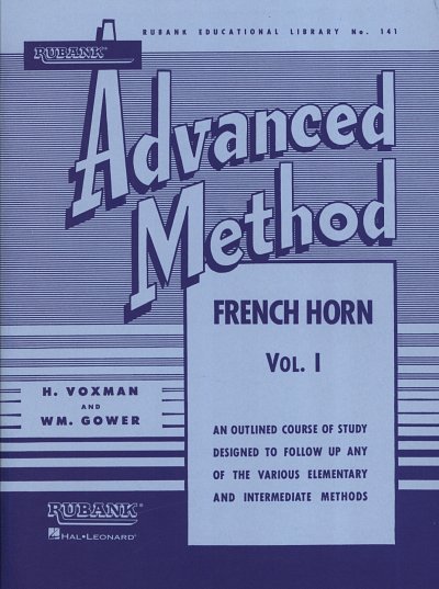 H. Voxman: Rubank Advanced Method 1, Hrn