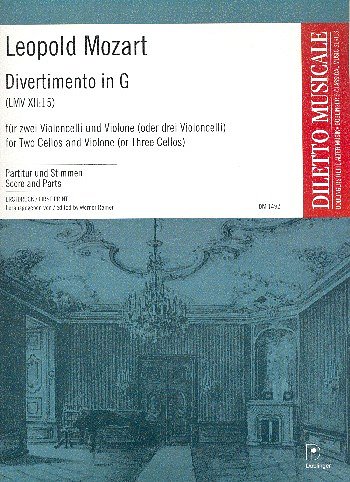 L. Mozart: Divertimento in G, 3Vc (Pa+St)