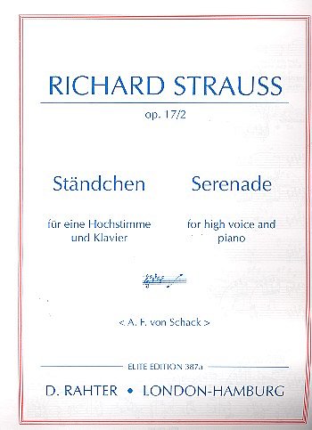 R. Strauss: Sechs Lieder op. 17/2 , GesHKlav