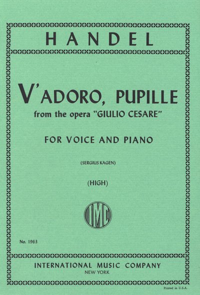 G.F. Händel: V'Adoro Pupille From Giulio Cesare (Hi, GesKlav