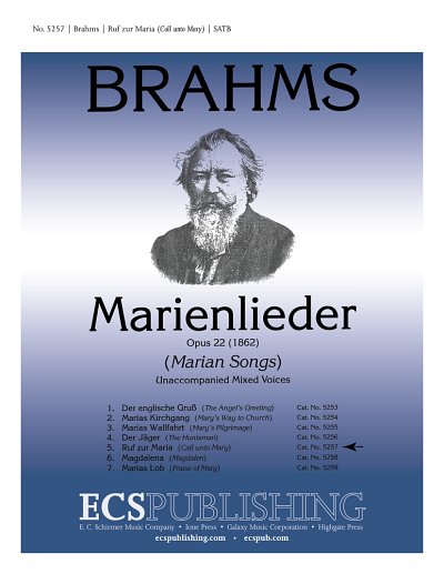 J. Brahms: Marienlieder: No. 5. Ruf zur Maria
