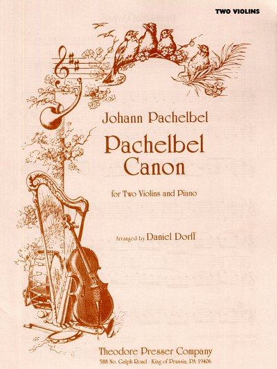 J. Pachelbel: Pachelbel Canon, 2VlKlav (Klavpa2Solo)