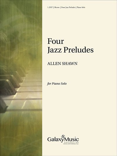 Four Jazz Preludes, Klav