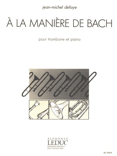 J.-M. Defaye: A La Maniere De Bach, PosKlav (KlavpaSt)