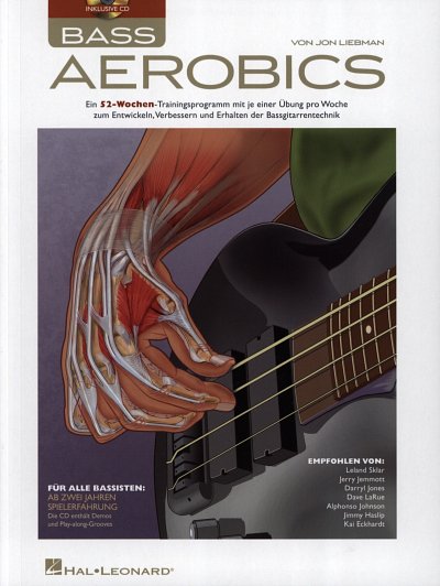 J. Liebman: Bass Aerobics, EBass (+CD)