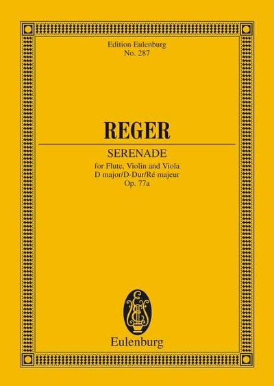 M. Reger: Trio D-Dur