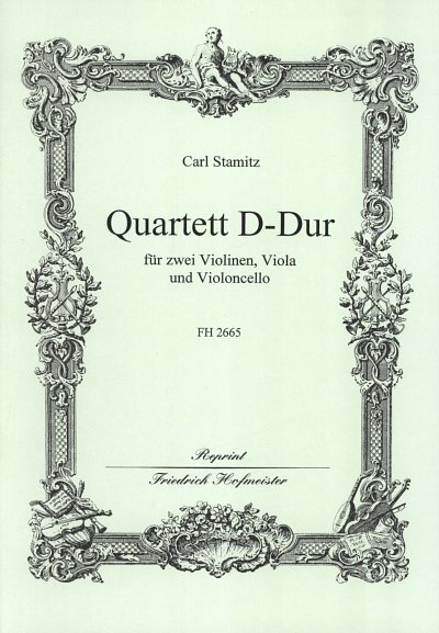 AQ: Streichquartett D-Dur (Pa+St) (B-Ware)