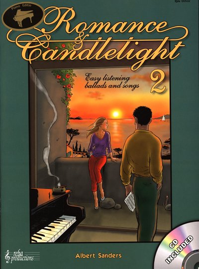 AQ: A. Sanders: Romance & Candlelight 2, Klav (+CD) (B-Ware)
