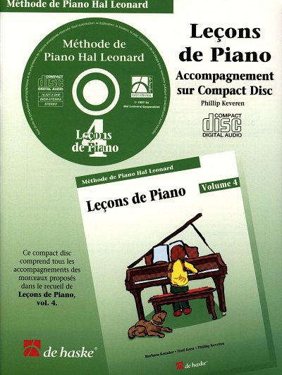 P. Keveren: Leçons de Piano 4, Klav (CD)