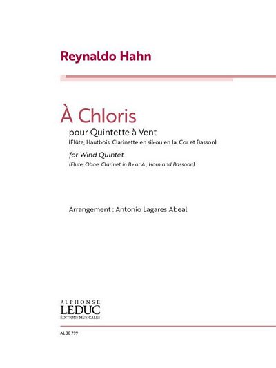 R. Hahn: A Chloris (Pa+St)