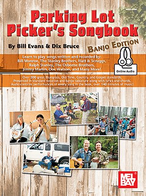 D. Bruce: Parking Lot Picker's Songbook - Banjo (+OnlAudio)