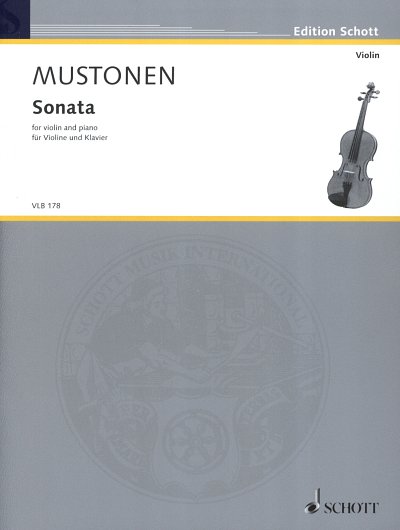 O. Mustonen: Sonata, VlKlav (KlavpaSt)