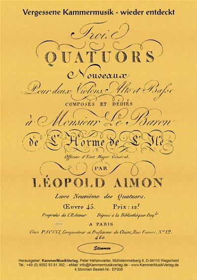 A. Leopold: Aimon, Leopold
