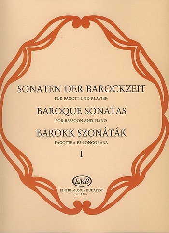 O. Nagy: Sonaten der Barockzeit 1, FagKlav (KlavpaSt)