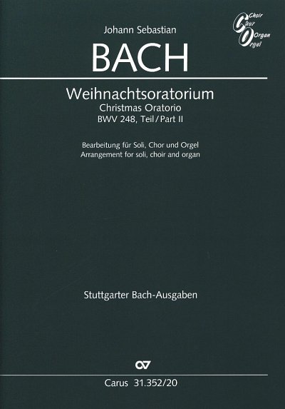 J.S. Bach: Weihnachtsoratorium Teil II, GesGchOrg (Part.)