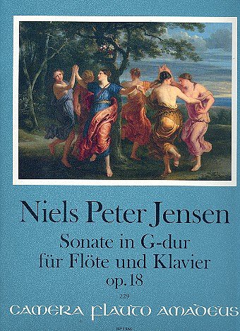 N.P. Jensen: Sonate G-Dur op.18, Floete, Klavier
