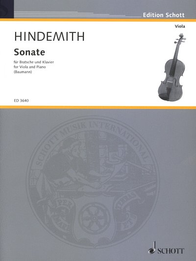 P. Hindemith: Sonate, VaKlv (KlavpaSt)