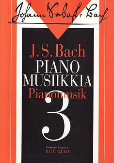 J.S. Bach: Music for Piano Band 3, Klav
