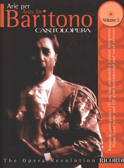 Cantolopera: Arie Per Baritono Vol. 3