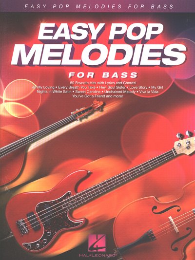 Easy Pop Melodies - for Double Bass, Kb