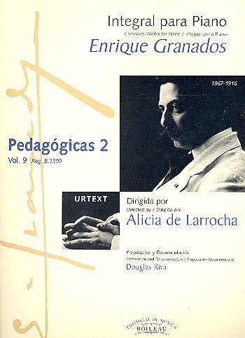 E. Granados: Integral para piano vol.9 Pedagogicas 2 (sp/en/kat)