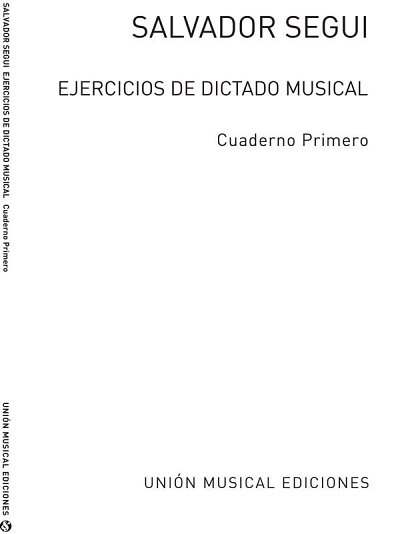 Ejercicios De Dictado Musical I (Bu)