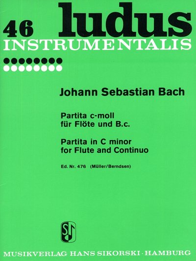 J.S. Bach: Partita fuer Floete und Basso continuo c-Moll Lud