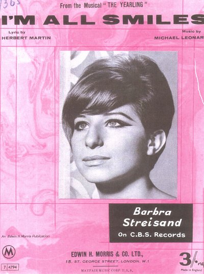 DL: H.M.M.L.B. Streisand: I'm All Smiles (from 'The , GesKla