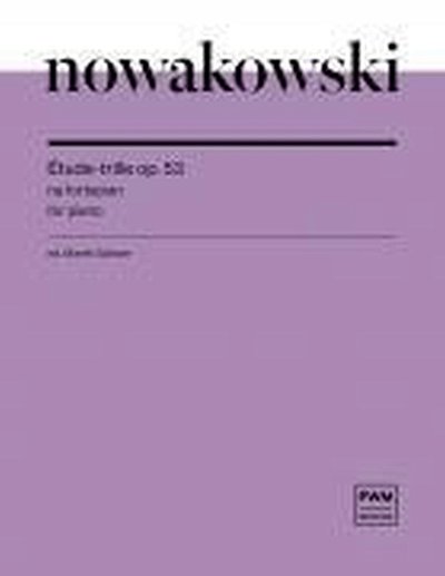 J. Nowakowski: Etude-Trille Op. 53, Klav