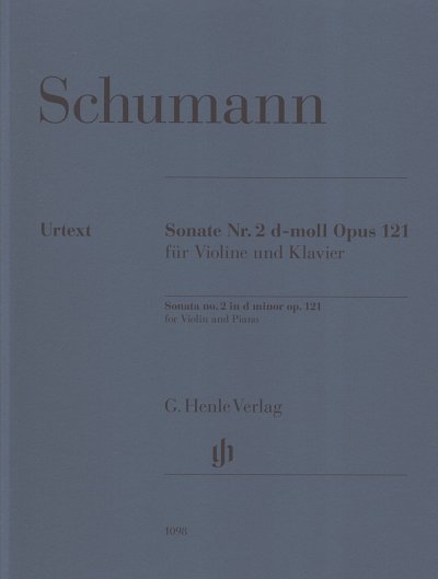 R. Schumann: Violinsonate Nr. 2 d-moll op, VlKlav (KlavpaSt)