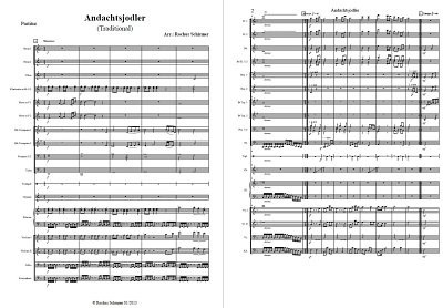 R. Schirmer: Andachtsjodler, Orch (Pa+St)