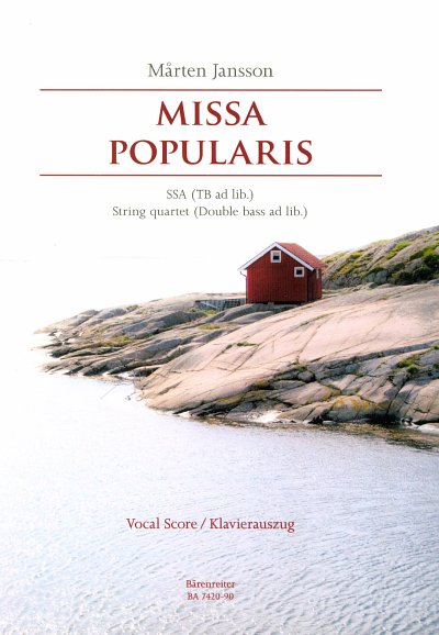 M. Jansson: Missa Popularis, Fch/Gch4Str (KA)