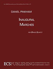 D. Pinkham: Inaugural Marches, 5Blech (Pa+St)