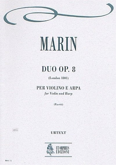 Marin, Marie-Martin: Duo op. 8