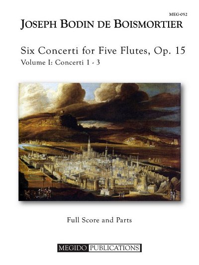 Six Concerti For Flute Flutes, Op. 15, Volume I, FlEns (Bu)