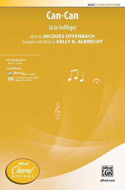 J. Offenbach: Can-Can, Ch2Klav (Part.)