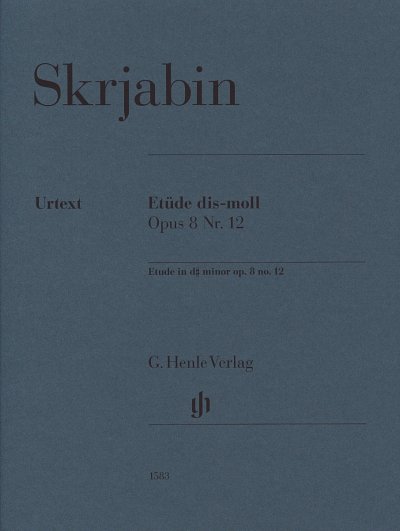 Skrjabin,A.:Etüde dis-moll op. 8 ..12 (U