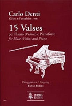 C. Denti: 15 Valses (1998), Fl/VlKlav