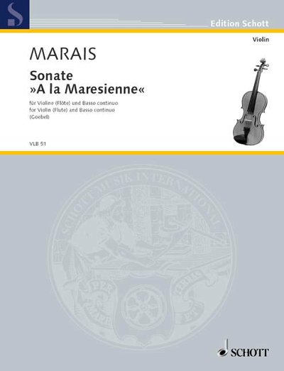 DL: M. Marais: Sonate, Vl/FlBc