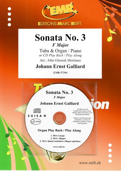 DL: J.E. Galliard: Sonata No. 3, TbKlv/Org