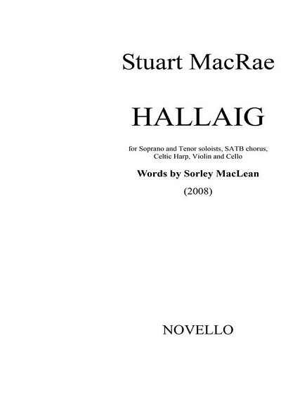 S. MacRae: Hallaig - Score (Part.)