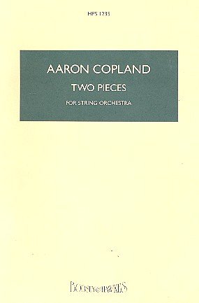 A. Copland: Two Pieces, Stro (Stp)