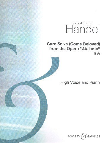 G.F. Händel: Care Selve in A, GesHKlav