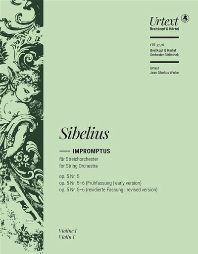 J. Sibelius: Impromptus, Stro (Vl1)
