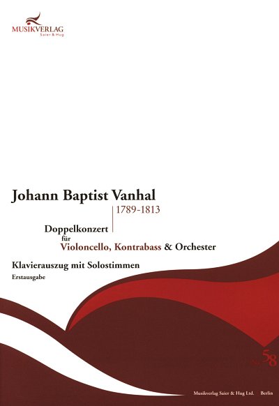 J.B. Vanhal: Konzert A-Dur - Vc Kb Orch