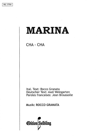 R. Granata: Marina, Akk;Gs (EA)