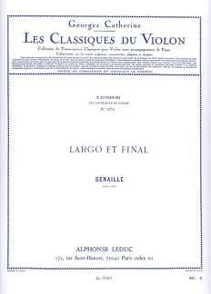 J.-B. Senaillé: Jean-Baptiste Senaille: Larg, VlKlav (Part.)