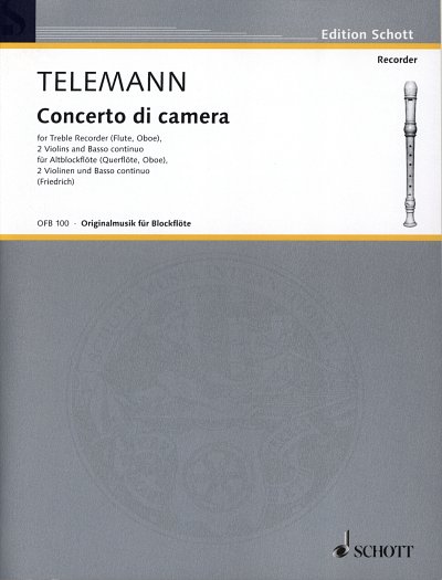 G.P. Telemann: Concerto di camera  (Pa+St)